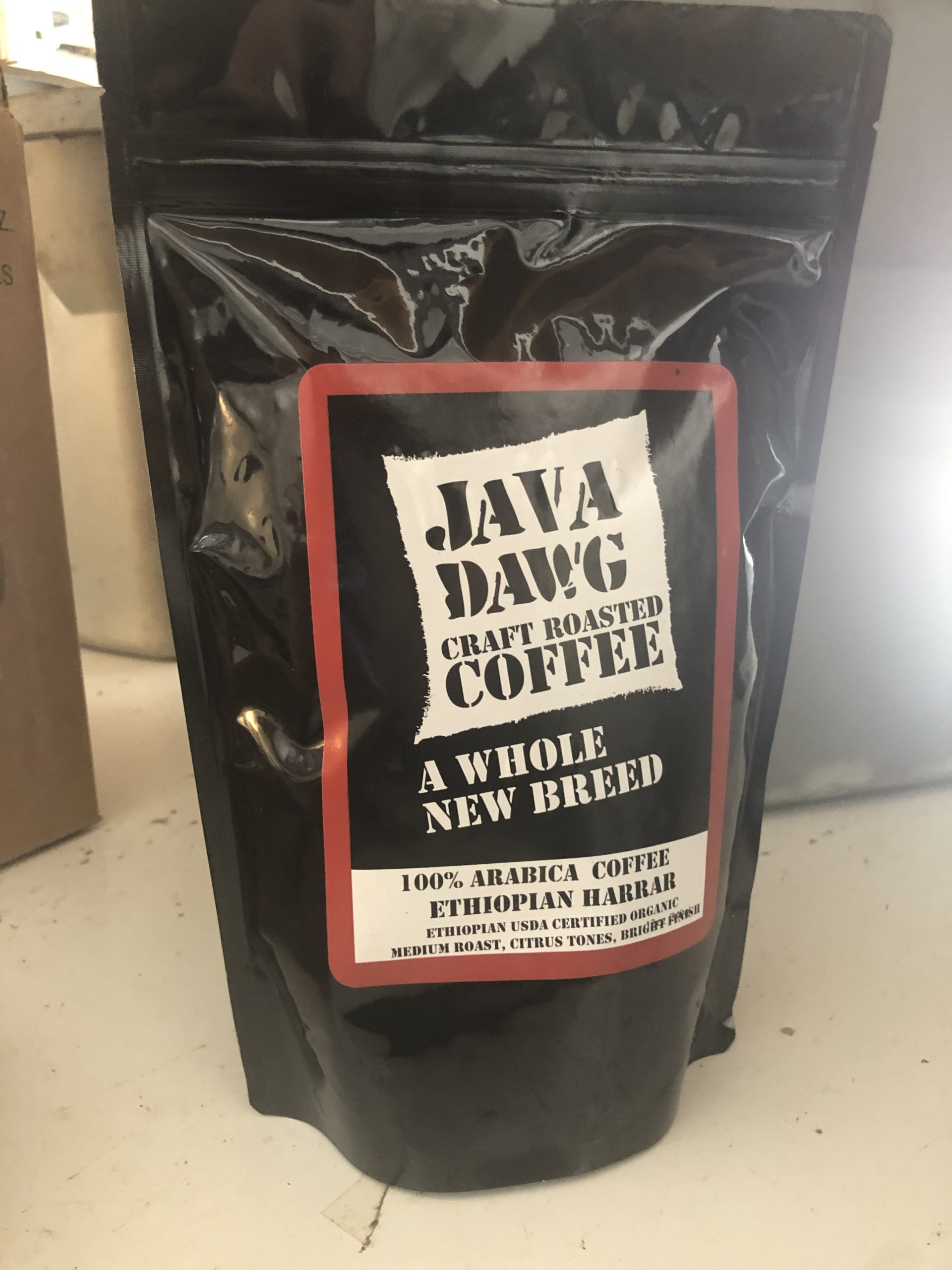 Ethiopian Harrar Java Dawg Coffee